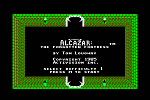 Alcazar: The Forgotten Fortress - C64 Screen