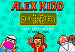 Alex Kidd in the Enchanted Castle - Sega Megadrive Screen