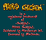 Alfred Chicken - SNES Screen