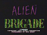 Alien Brigade - Atari 7800 Screen