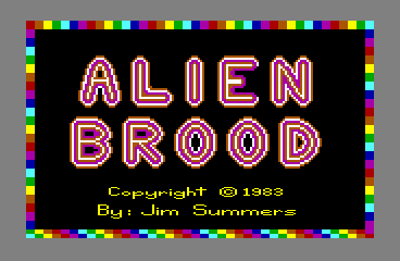 Alien Brood - C64 Screen