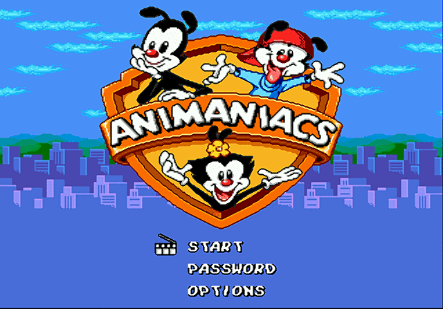 Animaniacs - Sega Megadrive Screen