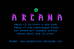 Arcana - C64 Screen
