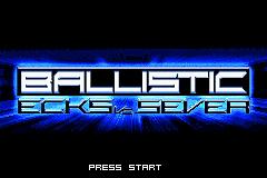Ballistic: Ecks vs Sever - GBA Screen