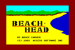 Beach Head - C64 Screen