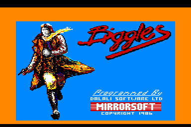 Biggles - Timewarp - C64 Screen