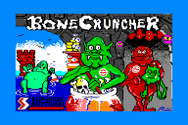 Bonecruncher - C64 Screen
