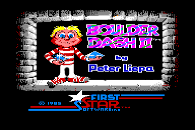 Boulder Dash 2 - C64 Screen