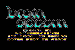 Brain Spasm - C64 Screen