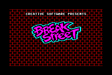 Break Street - C64 Screen