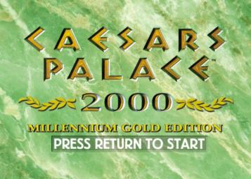 Caesars Palace 2000 - PC Screen