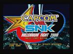 Capcom Vs SNK - Dreamcast Screen