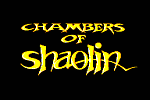 Chambers of Shaolin - C64 Screen