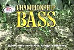 Championship Bass - PlayStation Screen