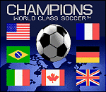 Champions World Class Soccer - Sega Megadrive Screen