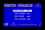Circus Charlie - C64 Screen