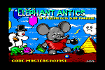 CJ's Elephant Antics - C64 Screen