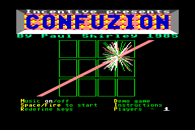 Confuzion - C64 Screen