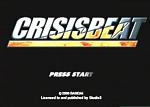 Crisis Beat - PlayStation Screen