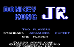 Donkey Kong Junior - Atari 7800 Screen