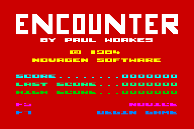 Encounter - C64 Screen