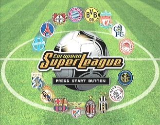 European Super League - Dreamcast Screen