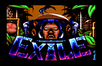 Exile - C64 Screen