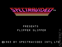 Flipper Slipper - Colecovision Screen