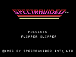 Flipper Slipper - Colecovision Screen