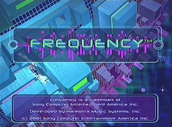 FreQuency - PS2 Screen