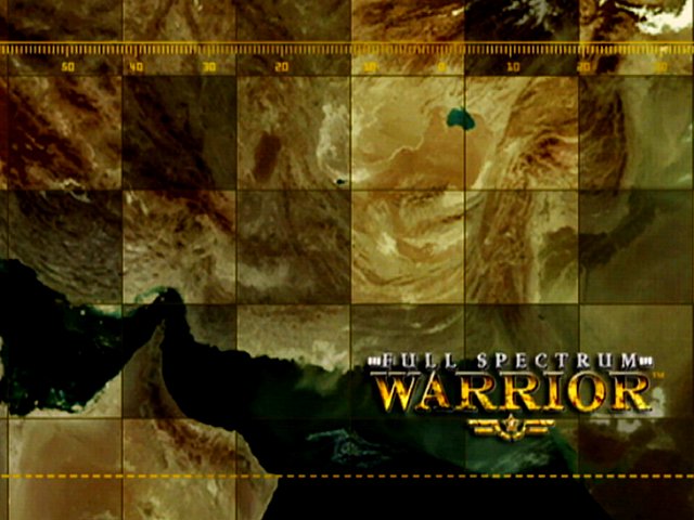 Full Spectrum Warrior - PC Screen