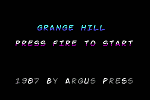 Grange Hill - C64 Screen