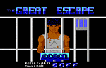 Great Escape, The - C64 Screen