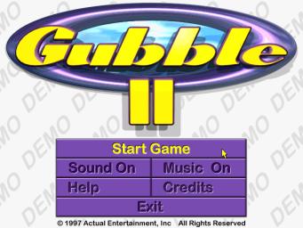 Gubble 2 - PC Screen