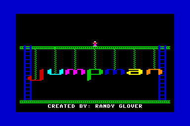 Jumpman - C64 Screen