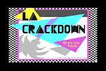 LA Crackdown - C64 Screen