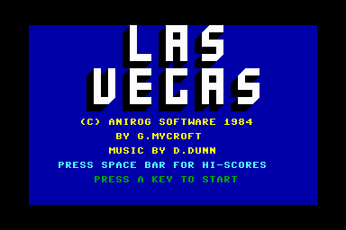 Las Vegas - C64 Screen
