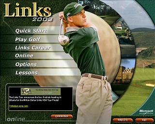 Links 2003 - PC Screen
