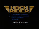 Mach Rider - Wii Screen