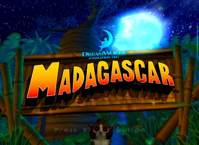 Madagascar - PS2 Screen