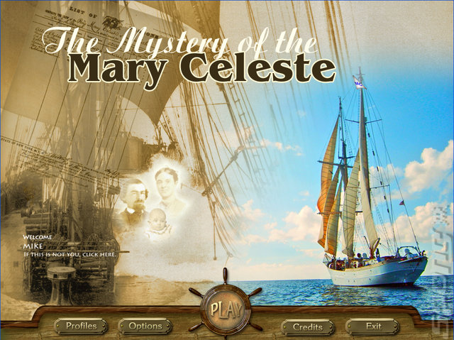 The Mystery of the Mary Celeste - PC Screen