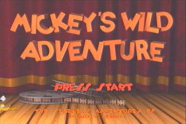 Mickey's Wild Adventure - PlayStation Screen