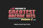 Midway's Greatest Arcade Hits Volume 1 - Dreamcast Screen