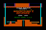 Montezuma's Revenge: Featuring Panama Joe - C64 Screen