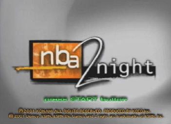 NBA 2 Night - PS2 Screen