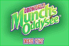 Oddworld: Munch's Oddysee  - GBA Screen