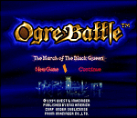 Ogre Battle - SNES Screen