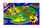 Pac-Land - C64 Screen