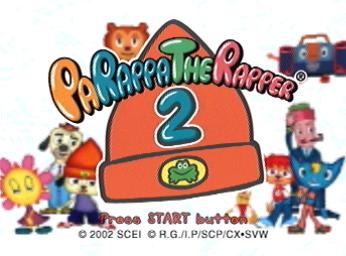 PaRappa the Rapper 2 - PS2 Screen