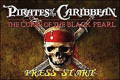 Pirates of the Caribbean: The Curse of the Black Pearl - GBA Screen